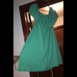 Off the shoulder dress